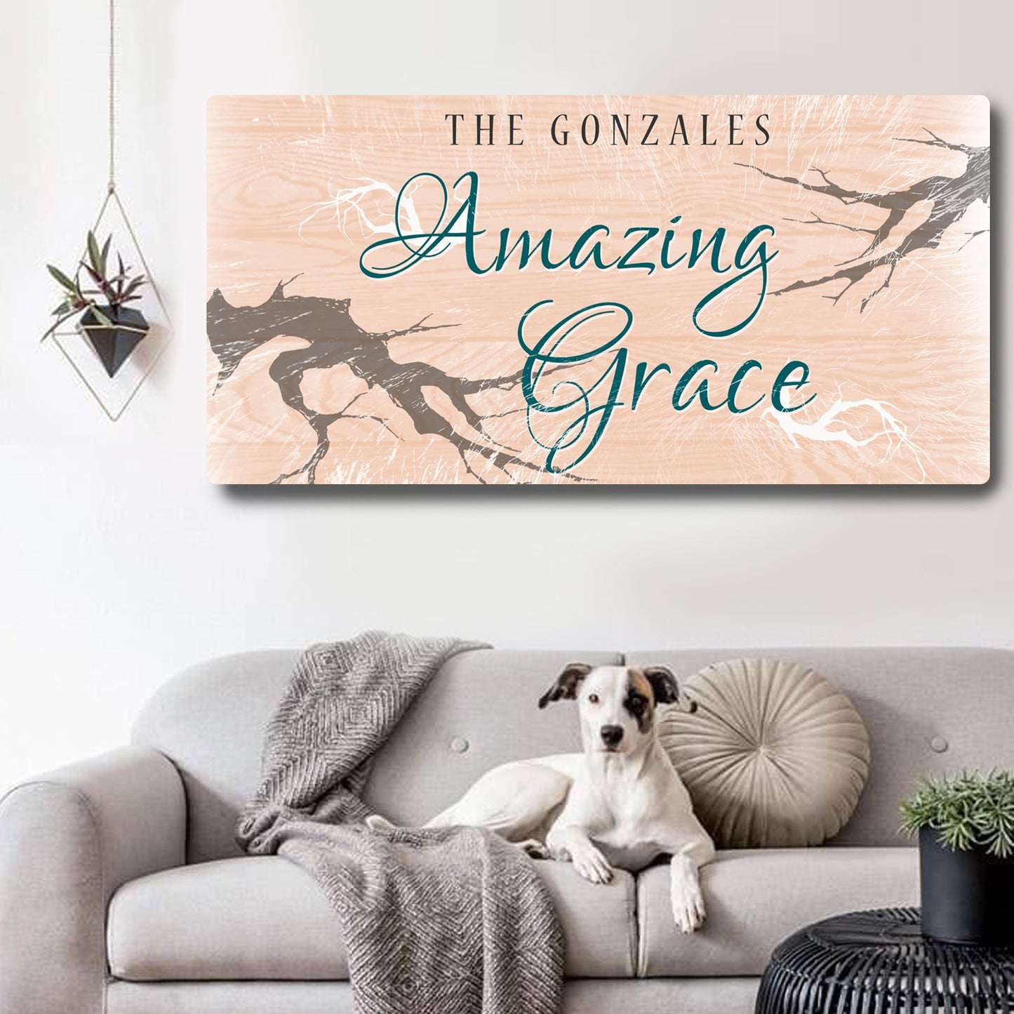 Amazing Grace Faith Canvas Wall Art