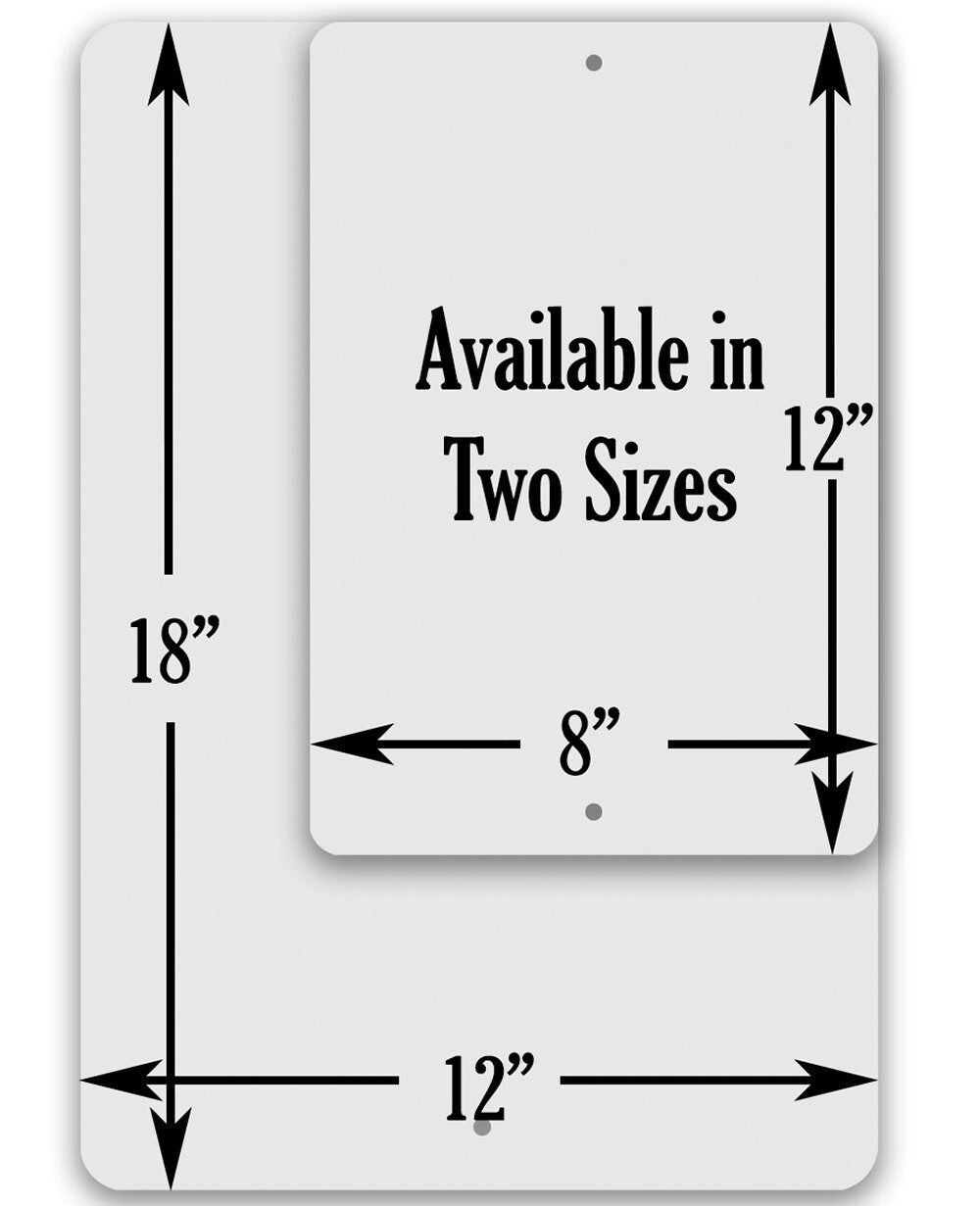American Flag - Baseball - Metal Sign