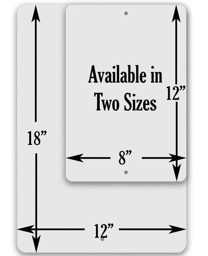 American Flag - Baseball - Metal Sign