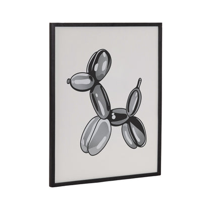 Balloon Dog Framed Wall Art Print