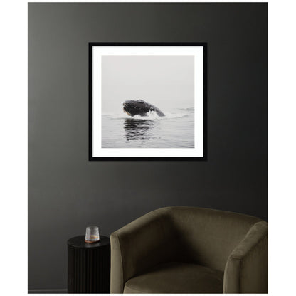Humpback Whale No. 4 by Laura Evans Framed Wall Art Print