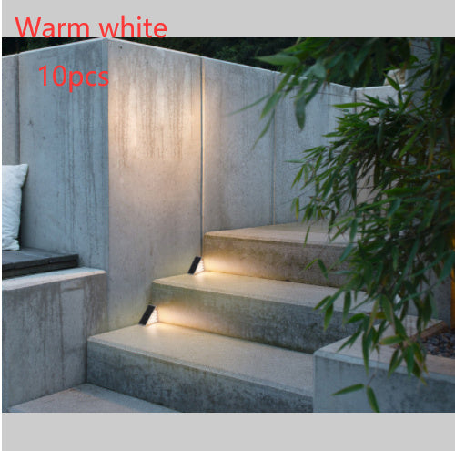 SunStep Solar Step Lights: Illuminate Your Path, No Electricity Needed!