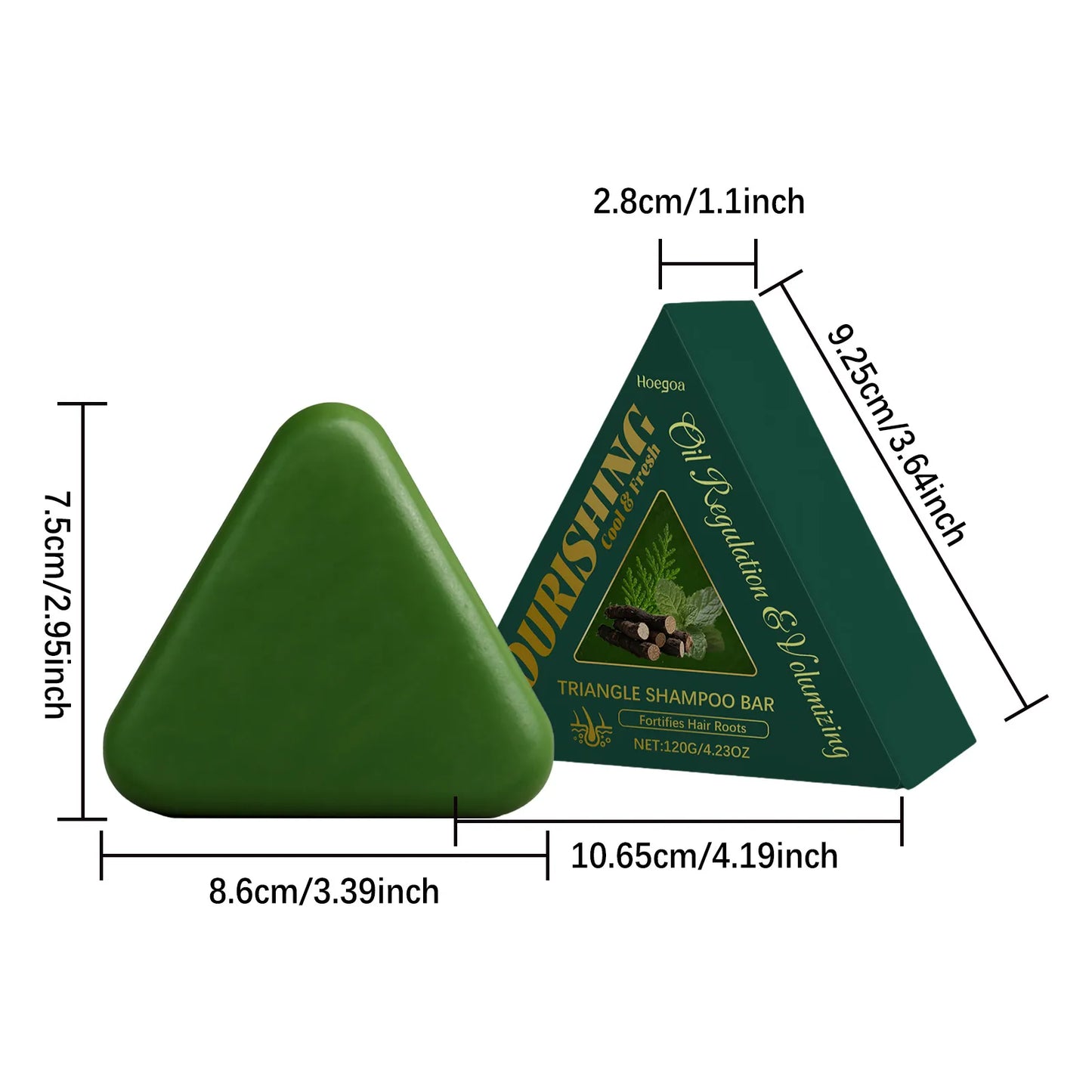 Herbal Nourishing Shampoo Bar – Instantly Fresher, Balanced Hair