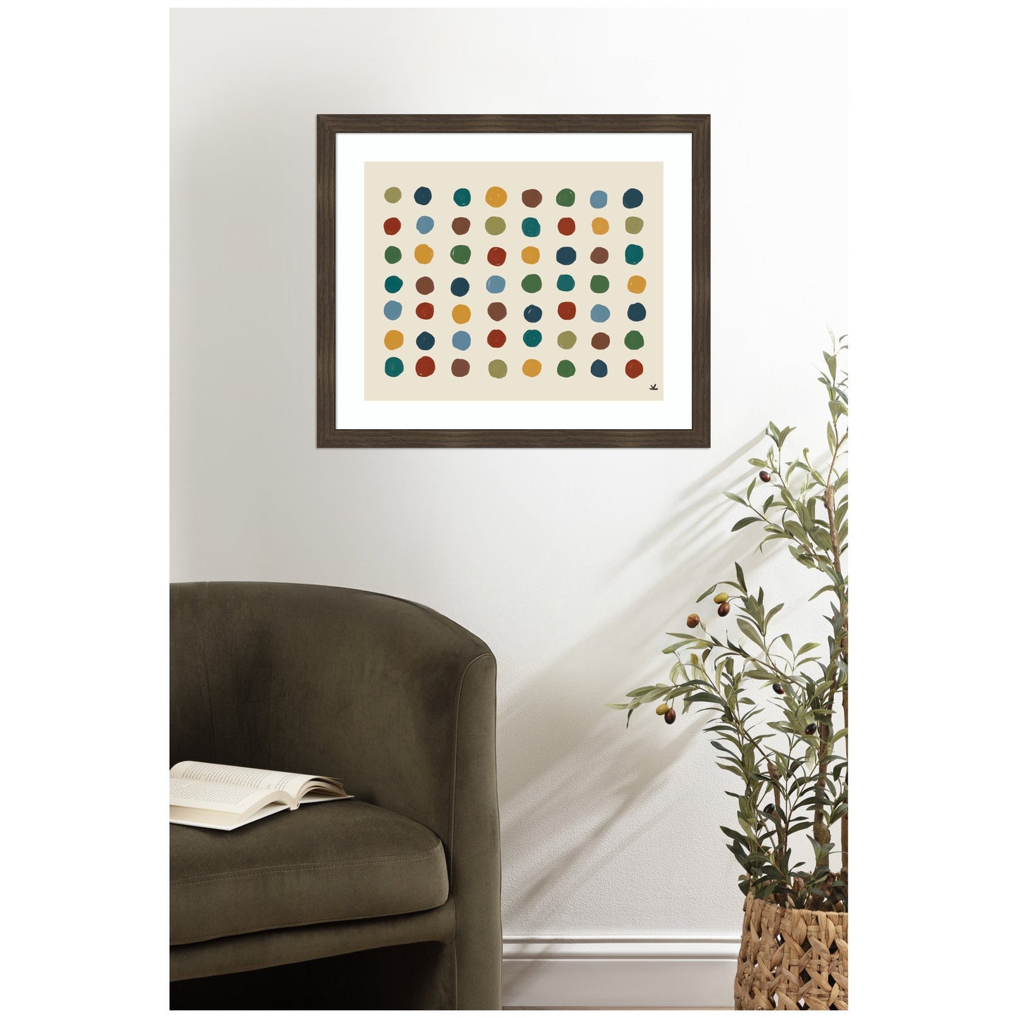 Meditation No. 3 Abstract Framed Wall Art