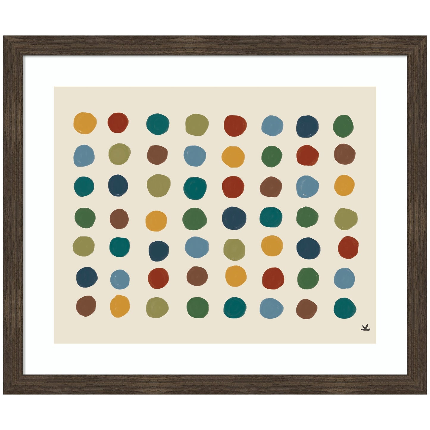 Meditation No. 3b by Kelly Knaga Framed Wall Art Print