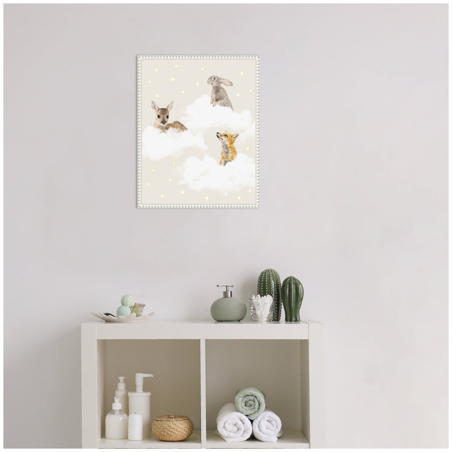 Animal Clouds Canvas Wall Art