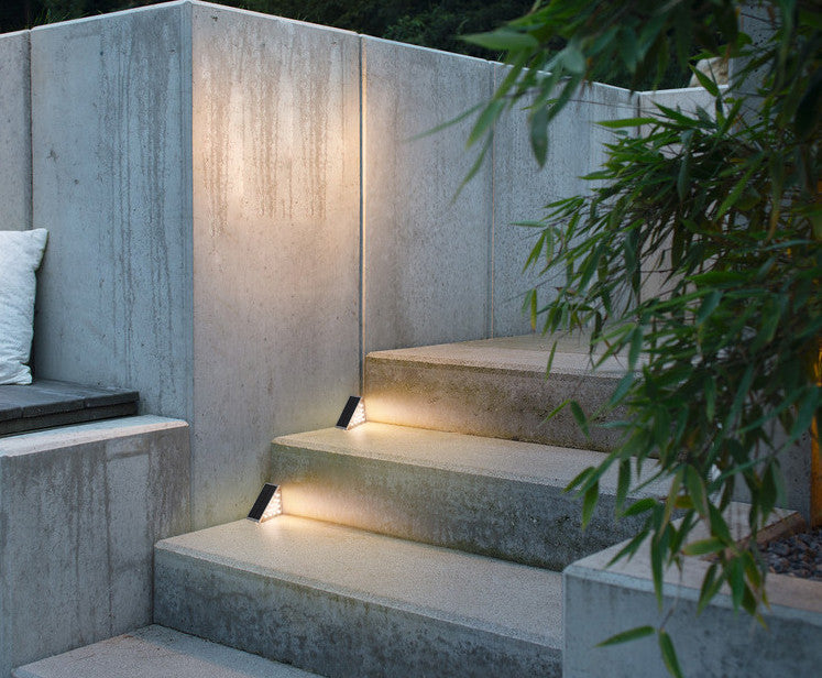 SunStep Solar Step Lights: Illuminate Your Path, No Electricity Needed!