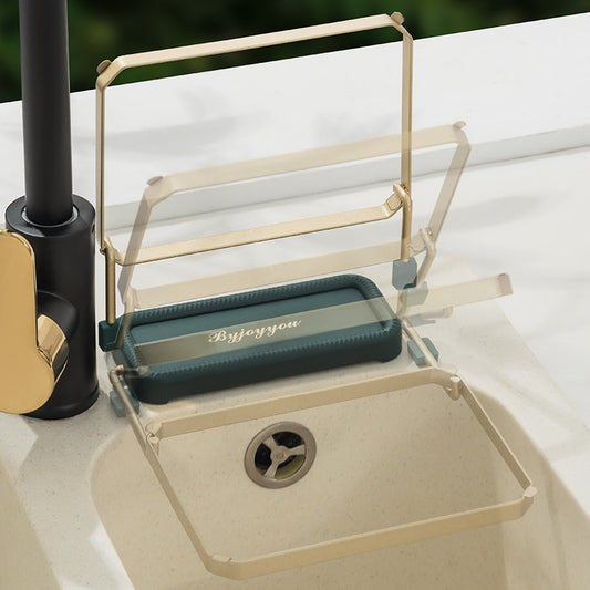 Multifunctional Draining Rack – Declutter & Organize Your Sink Instantly