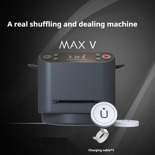 Smart 360° Automatic Card Shuffler & Dealer Machine – Turn Game Night Into Casino-Level Fun