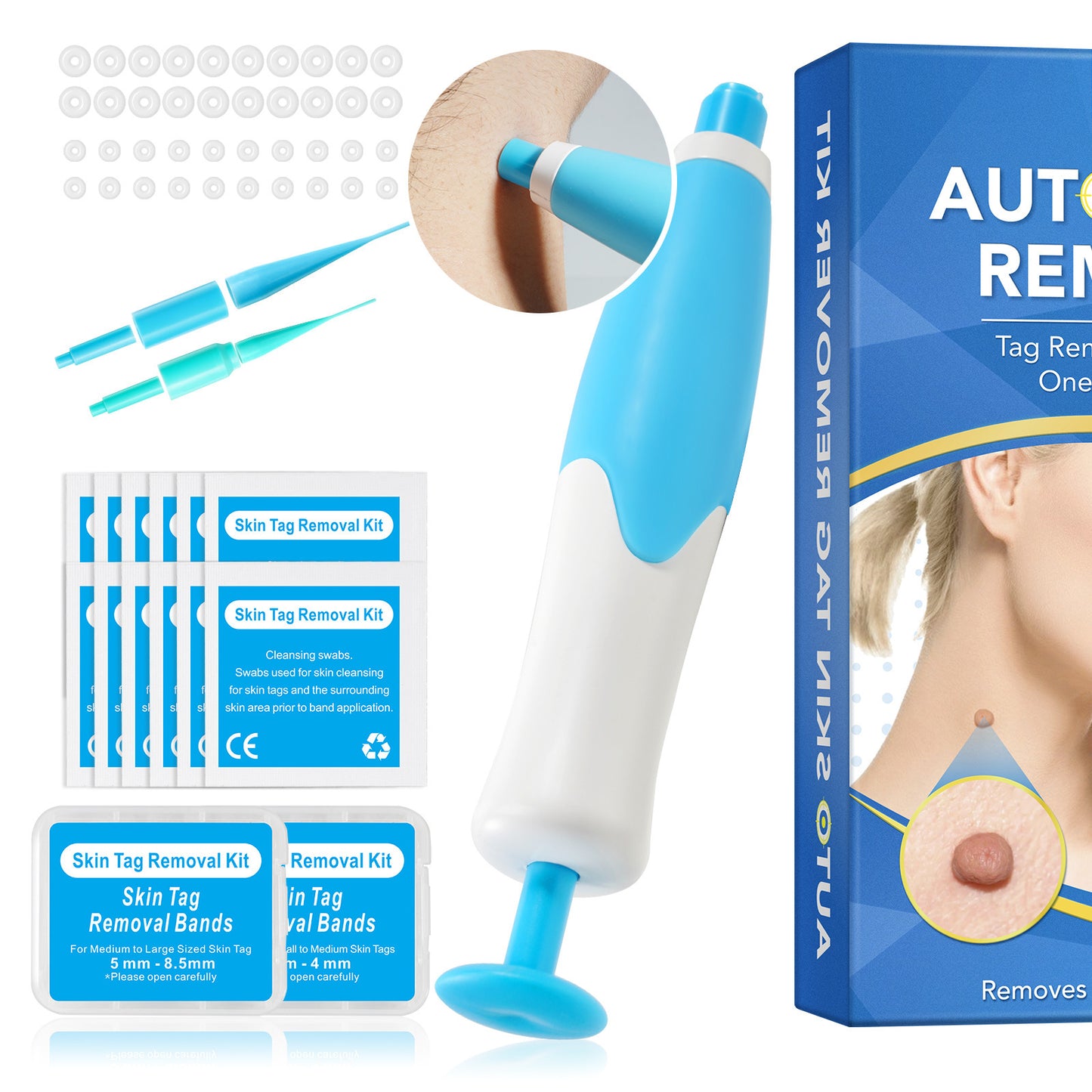 Auto Skin Tag Remover Kit - Safe, Painless, and Quick Skin Tag Removal