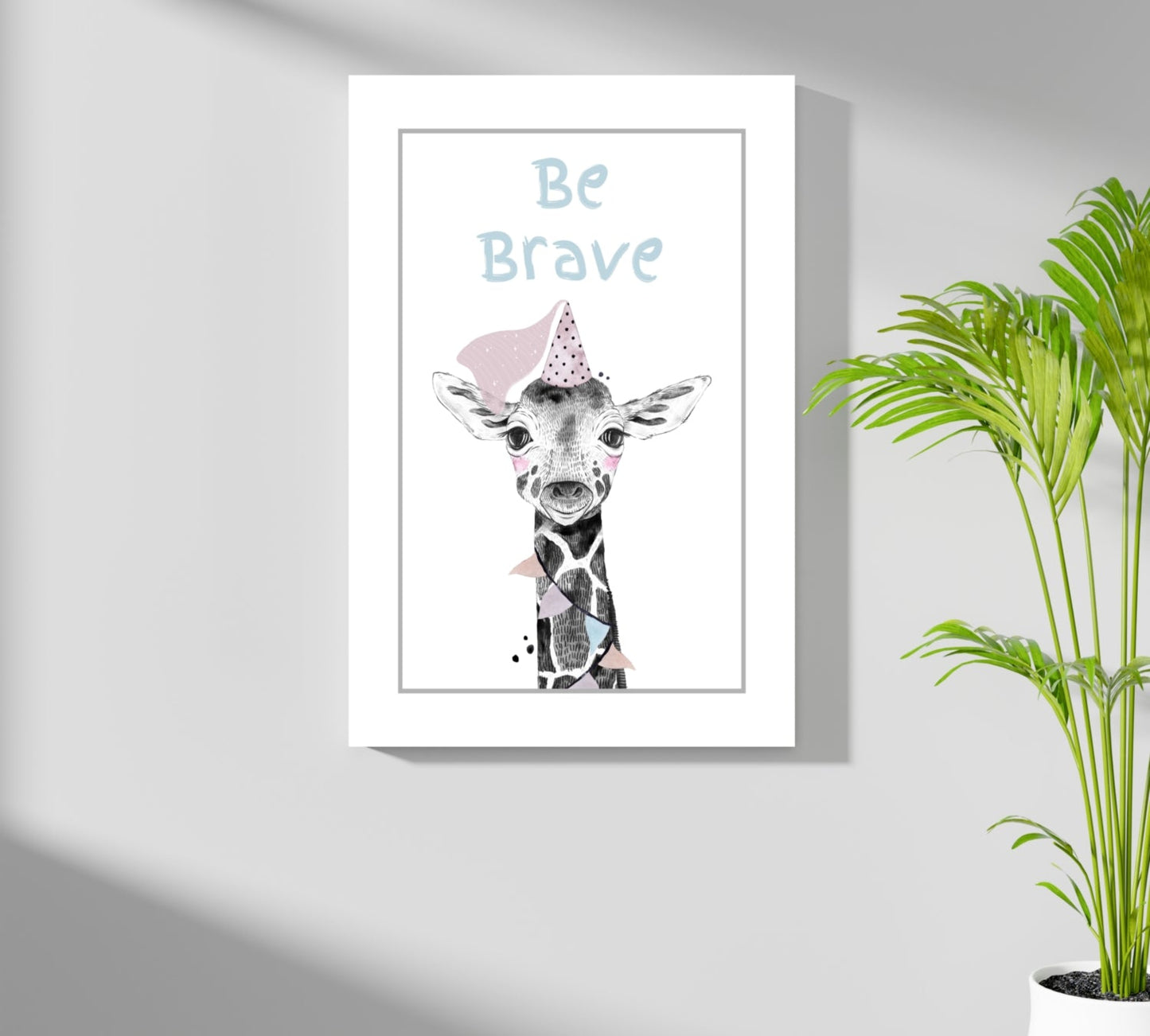 Be Brave Aluminum Wall Art