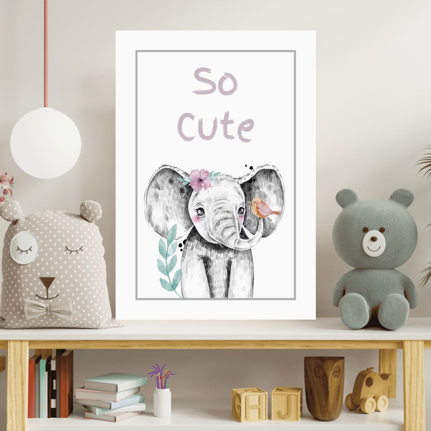 So Cute Metal Wall Art