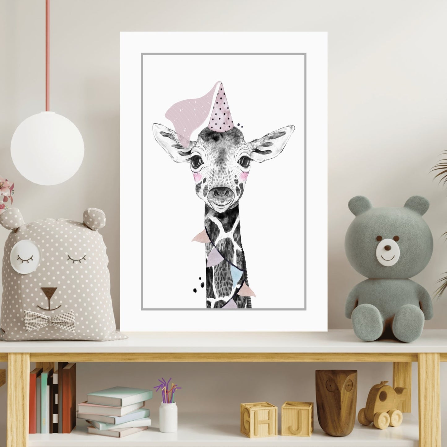 Giraffe Metal Wall Art
