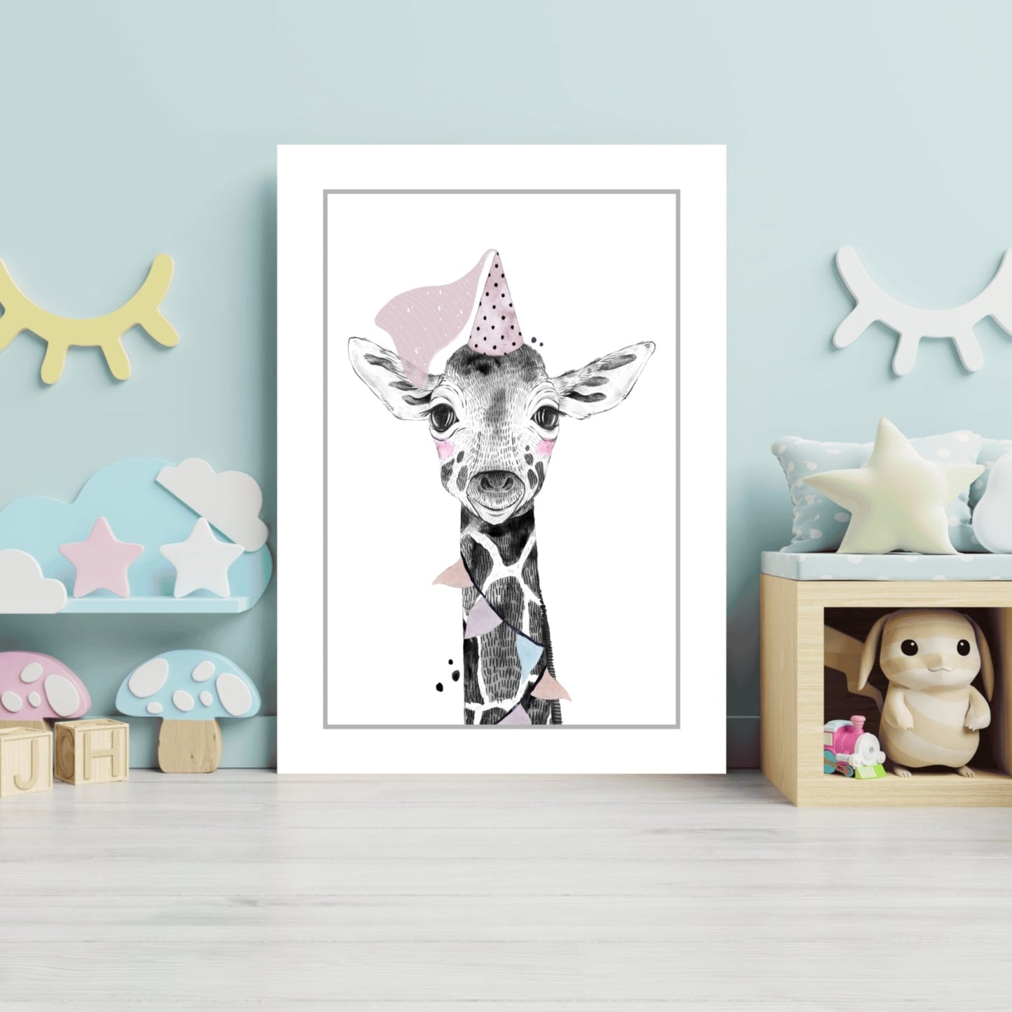 Giraffe Metal Wall Art