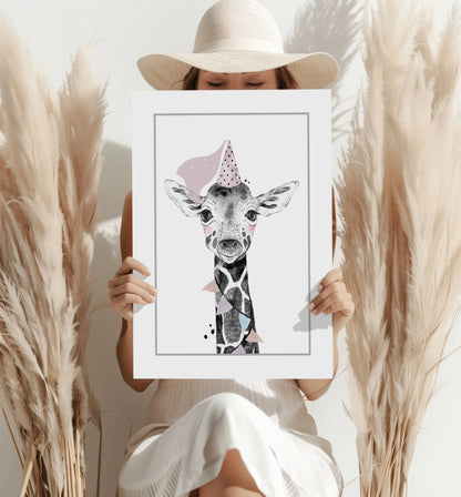Giraffe Metal Wall Art