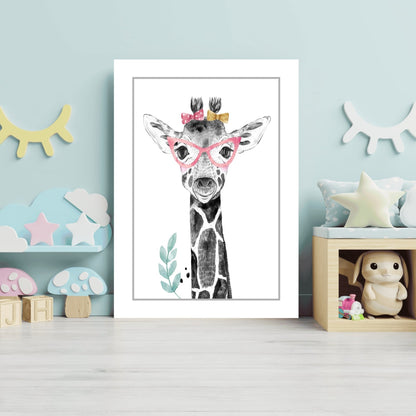 Giraffe Metal Wall Art
