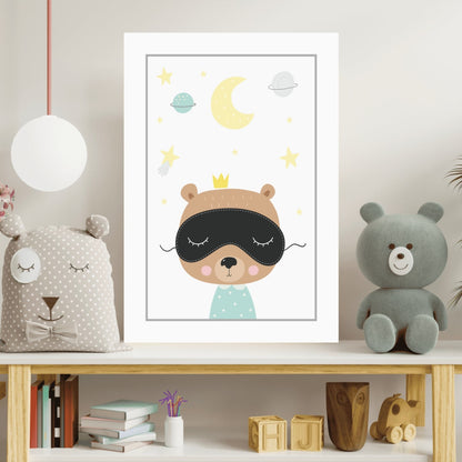 Sleep Time Metal Wall Art 4-Piece Set