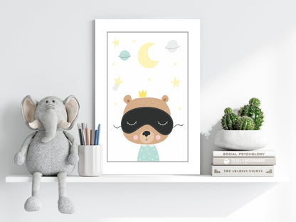 Sleep Time Metal Wall Art 4-Piece Set