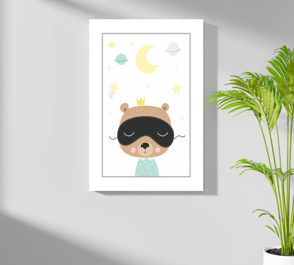 Sleep Time Metal Wall Art 4-Piece Set