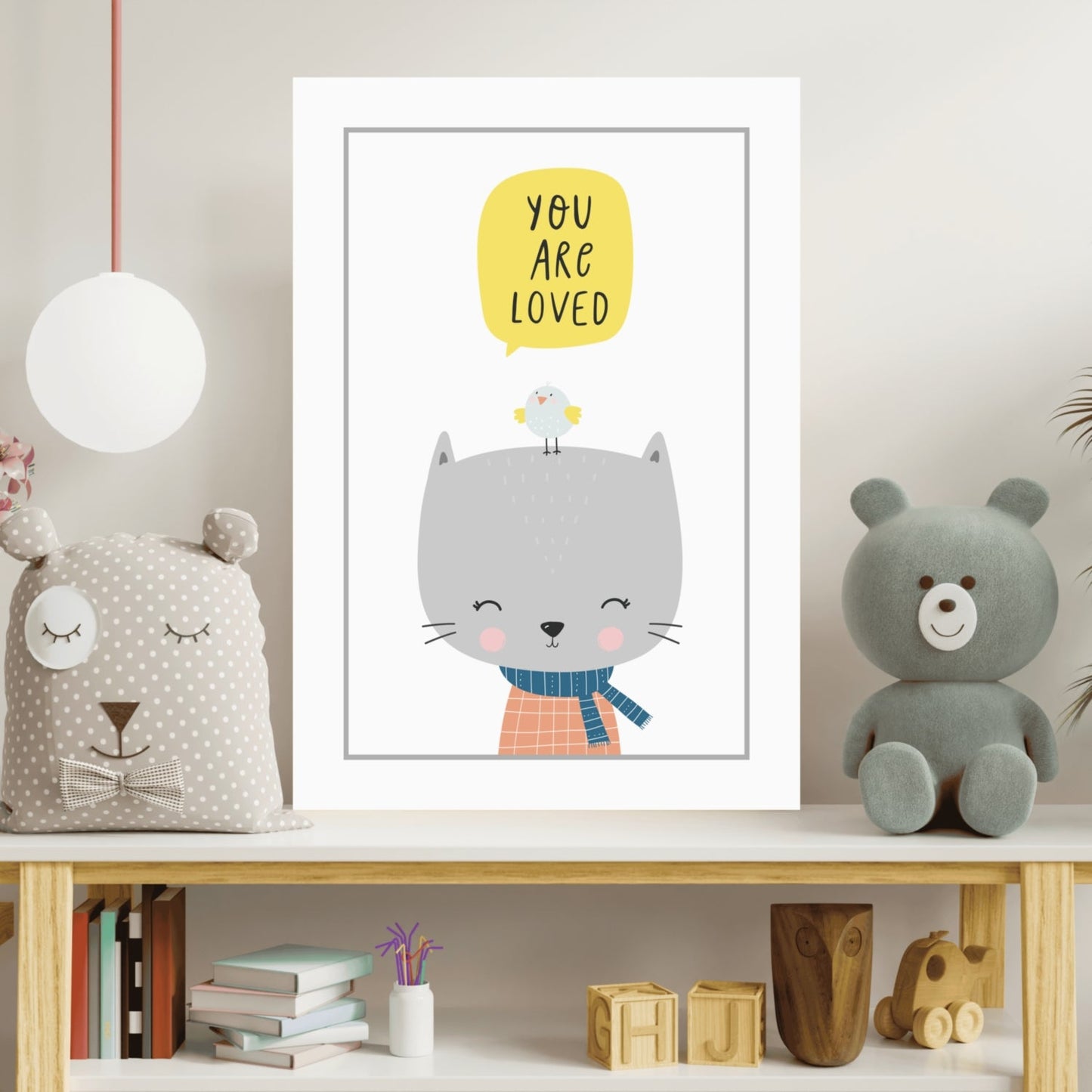You Are Loved Metal Wall Art