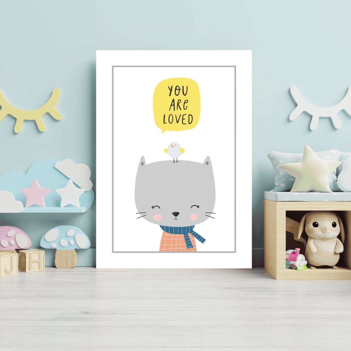 You Are Loved Metal Wall Art