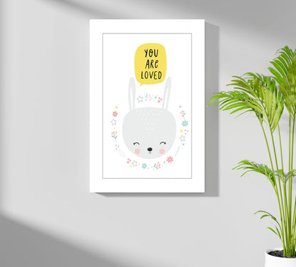 You Are Loved Metal Wall Art