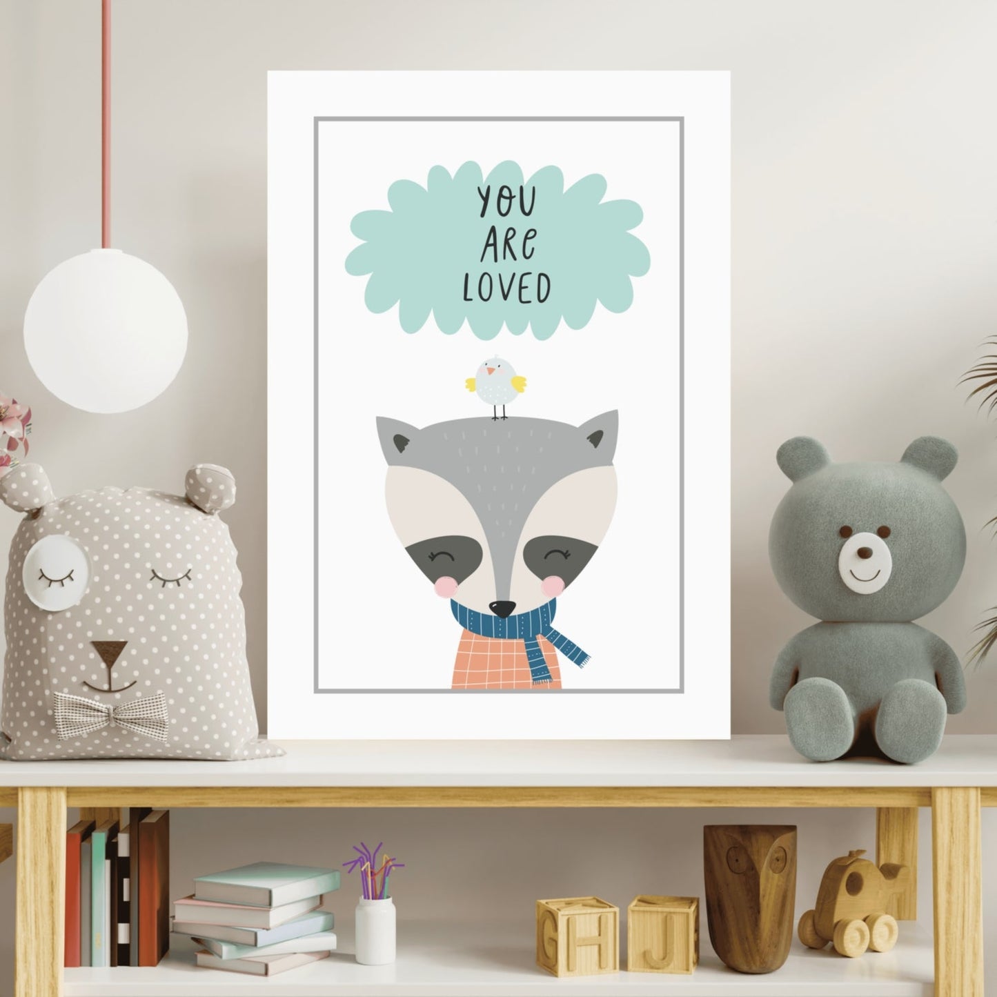 You Are Loved Metal Wall Art