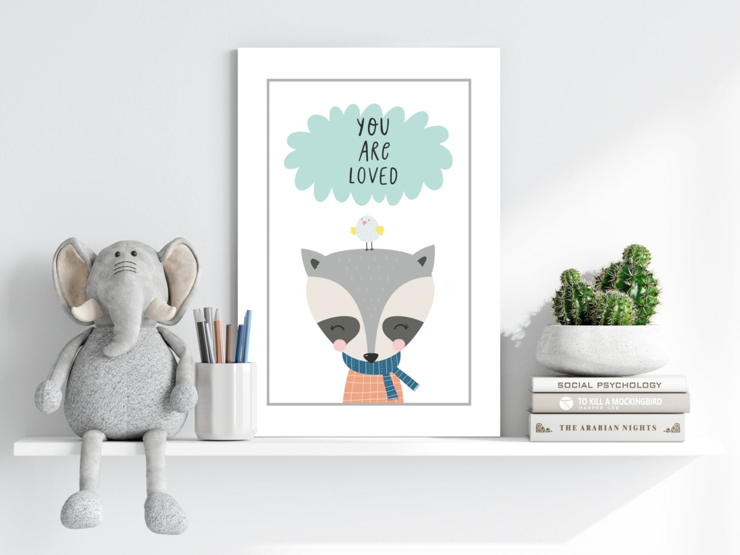 You Are Loved Metal Wall Art