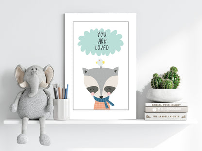 You Are Loved Metal Wall Art