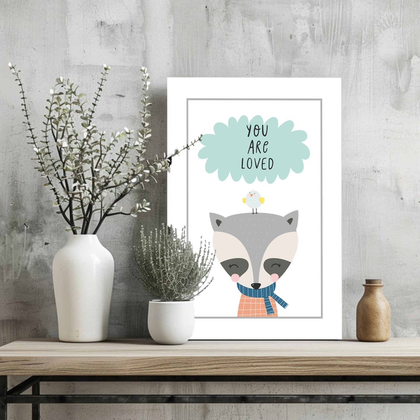 You Are Loved Metal Wall Art