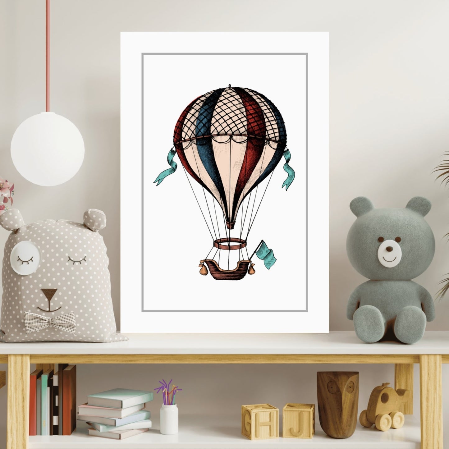 Balloon Aluminum Wall Art
