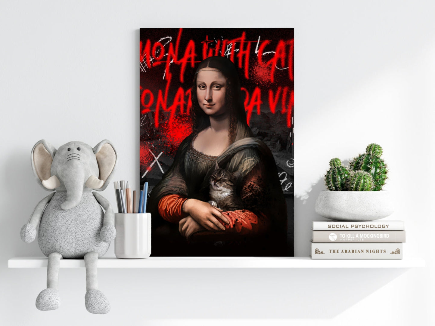 Mona Lisa Metal Wall Art