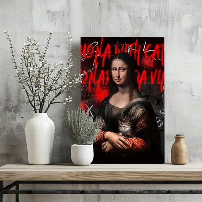 Mona Lisa Metal Wall Art