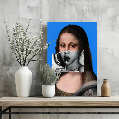 Mona Lisa 4-Piece Metal Wall Art Set
