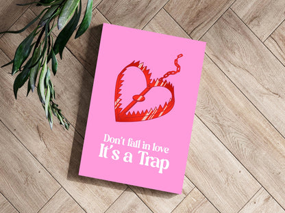 Love Trap Metal Wall Art