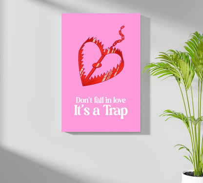 Love Trap Metal Wall Art