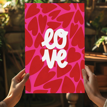 Love Metal Wall Art