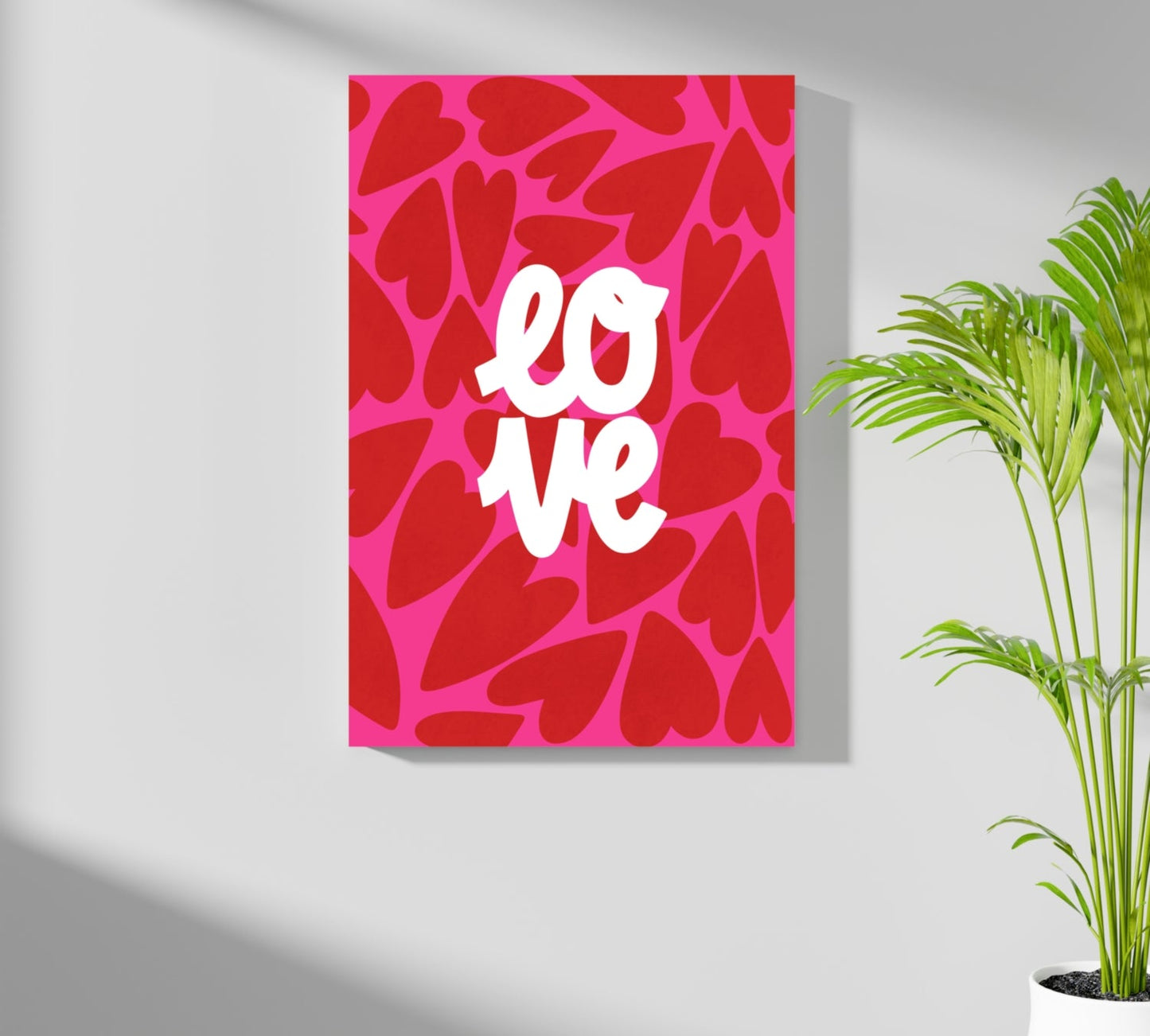 Love Metal Wall Art