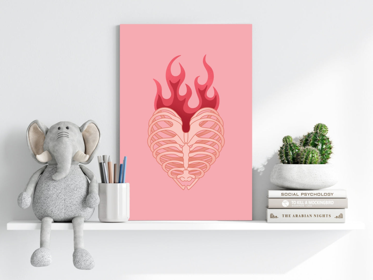 Love Metal Wall Art