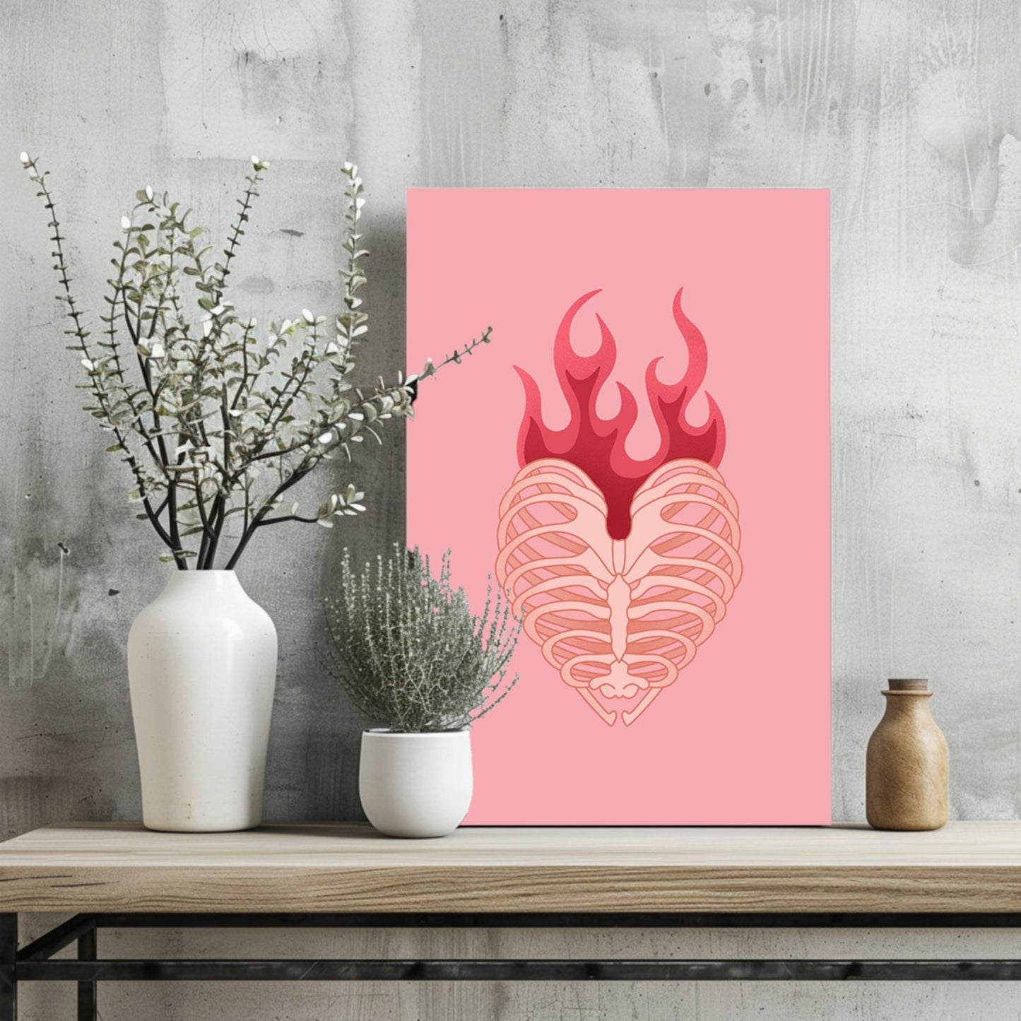 Love Metal Wall Art