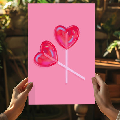 Lollipops Metal Wall Art