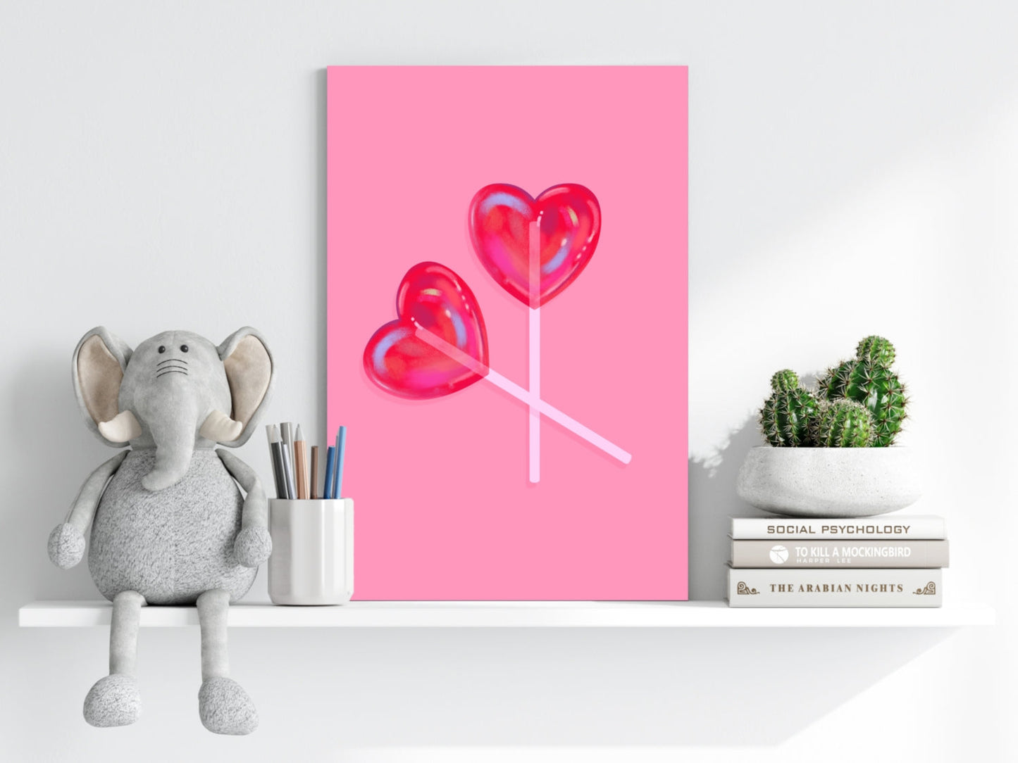 Lollipops Metal Wall Art