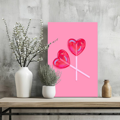 Lollipops Metal Wall Art
