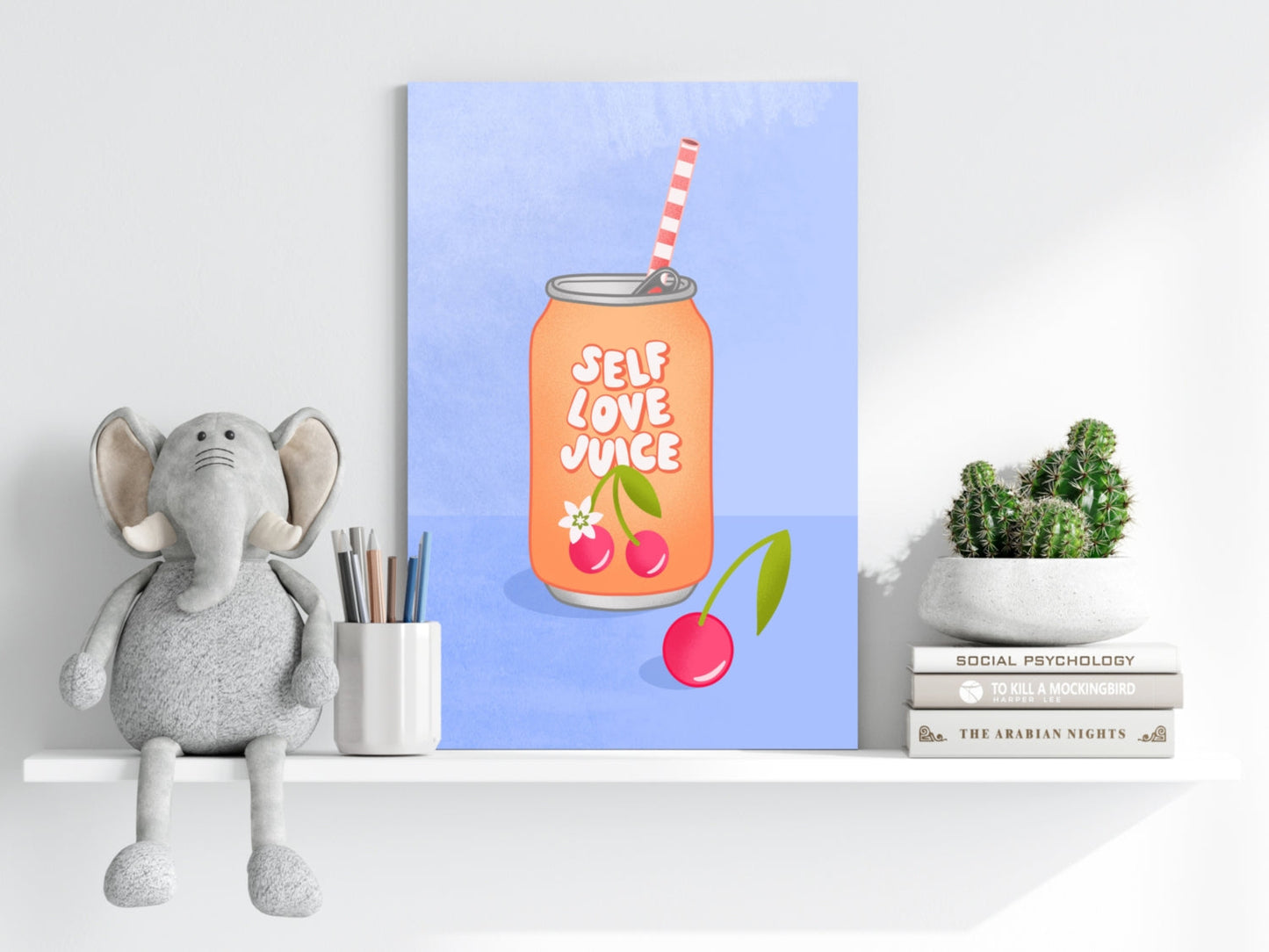 Self Love Metal Wall Art