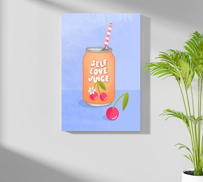 Self Love Metal Wall Art