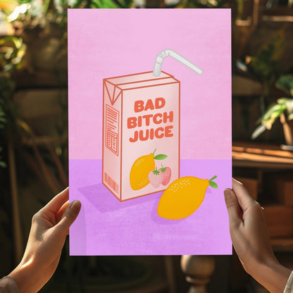 Bad Juice Aluminum Wall Art