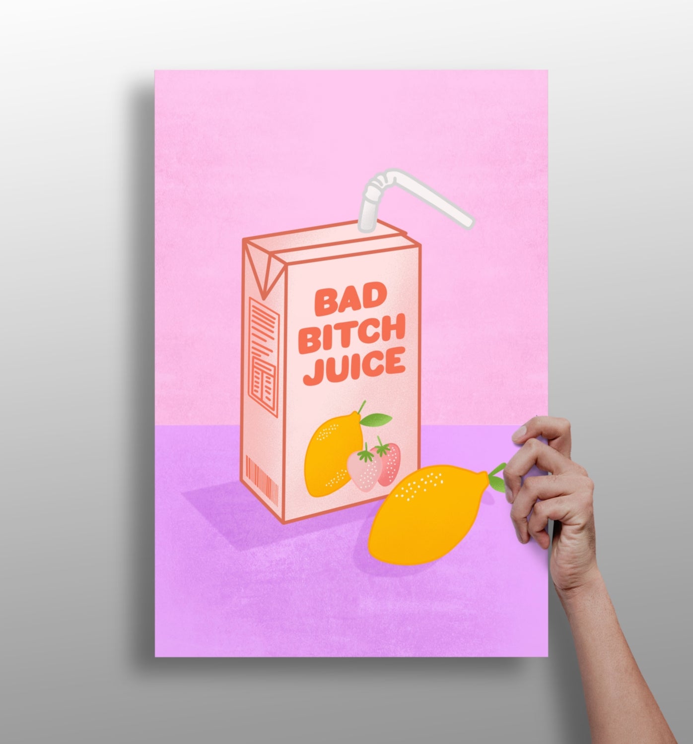 Bad Juice Aluminum Wall Art - compact aluminum print