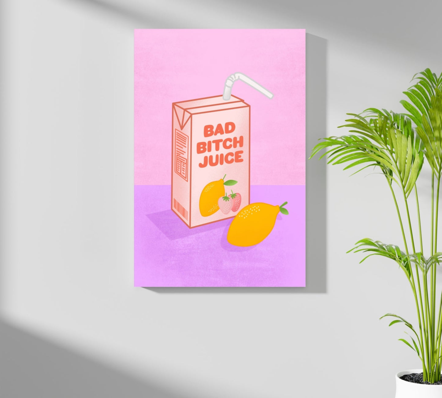 Bad Juice Aluminum Wall Art