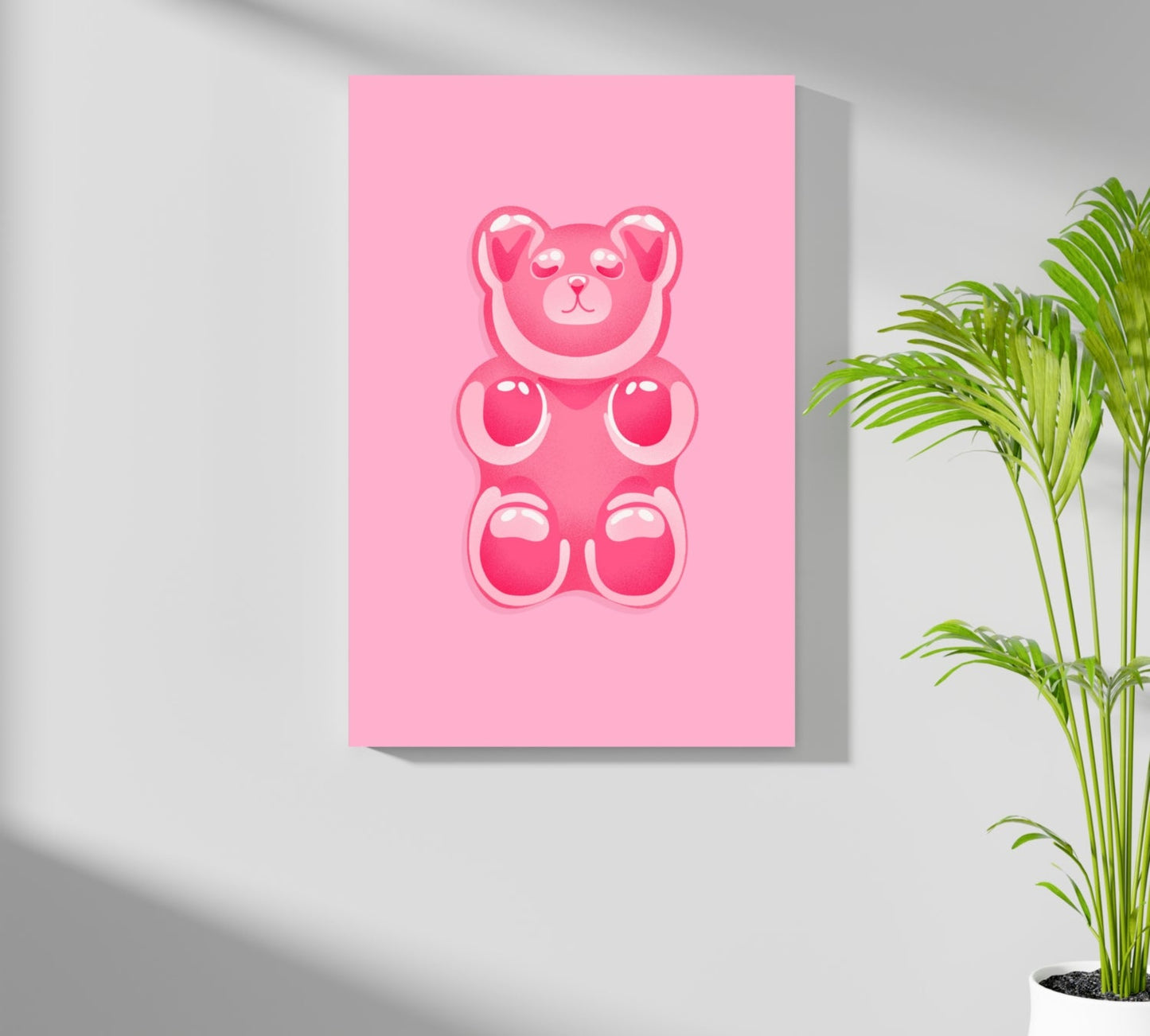 Teddy Bear Metal Wall Art