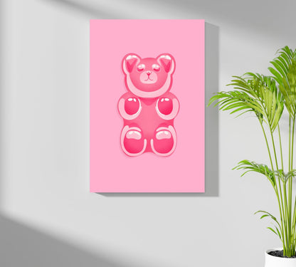 Teddy Bear Metal Wall Art